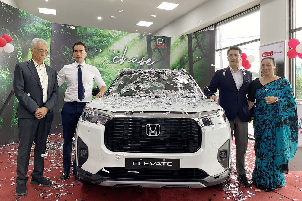 Syakar Trading Company launches Honda Elevate; price starts at Rs 5.63 million